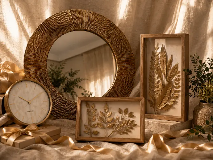 A dramatic product showcase of premium gift-worthy pieces.